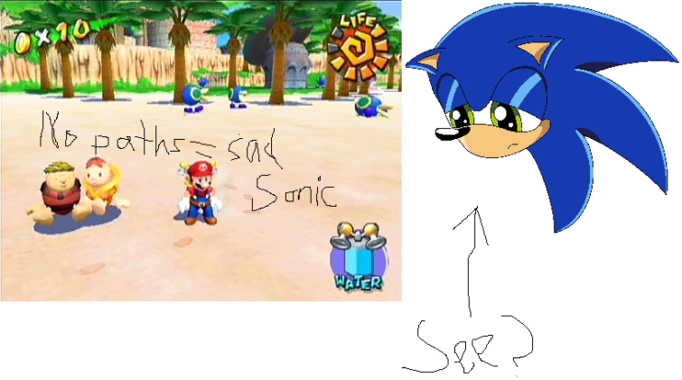 sad sonic